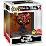 Funko Pop! Deluxe: Disney Star Wars - Red Saber Series Volume 1: Darth Maul (glows In The Dark) (special Edition) #520 Bobble-head Vinyl Figure