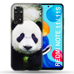 Coque pour Xiaomi Redmi Note 11 / 11S Animal Panda Color