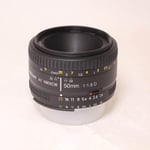 Nikon Used AF Nikkor 50mm f/1.8D Standard Prime Lens