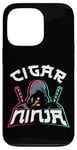 iPhone 13 Pro Cigar Smoking Ninja Vintage Cigar Ninja Case