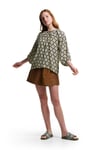 'Orla Kiely' Printed Balloon Sleeve Blouse