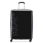 Delsey Paris x united Colors of Benetton United 4 roulettes Trolley de cabine 76 cm black (TAS031462)