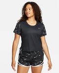 Nike Dri-FIT Swoosh Women's Short-Sleeve Printed Running Top