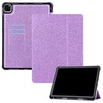 JIan Ying 3-fold Case for iPad Pro 11 (2021)(11-inch, 3rd generation) 11.0" Slim Lightweight Protector Cover Mauve