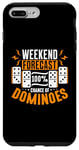 iPhone 7 Plus/8 Plus Weekend Forecast 100% Chance Of Loves Board Game Dominoes Case