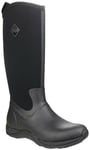 Muck Boots Arctic Adventure Black Neoprene Ladies Fleece Lined Wellington Boot