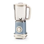 Ariete - Blender Vintage 1.5L 500W 2 Vitesses Bleu