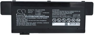 Batteri til 57Y6354 for Lenovo, 11.1V, 5100 mAh