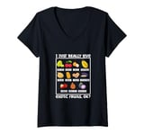 Womens Exotic Fruits V-Neck T-Shirt