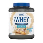 Applied Nutrition Critical Whey Protein Powder 2kg - High Protein Powder, Protein Milkshake, Muscle Building Supplement with BCAAs & Glutamine (2kg - 67 Servings) (Cinnamon Bun)