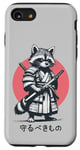 iPhone SE (2020) / 7 / 8 Raccoon Samurai with Courage & Honor,To Protect What Matters Case