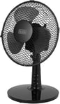 BLACK+DECKER BXFD52003GB Desk Fan with 2 Speeds, Rotary Oscillation, 9 Inch, 20