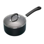 MasterClass Non-Stick Heavy Duty Saucepan with Lid - 18cm