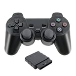 JCD Wireless Gamepad Sony PS2 -konsoli Joystick 2.4G Double Vibration Shock Joypad USB PC Game Controller