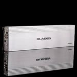 Gladen RC 3200C1 3180W @ 0,5 ohm stabil klasse D Mono forsterker