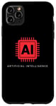 Coque pour iPhone 11 Pro Max Technologie de puce informatique intelligence artificielle IA