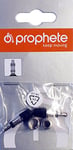 Prophete Dunlop Bouchon de Valve Lot de 2 Mixte, Noir/doré, L