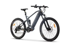 VTT Electrique, EMTB-27.5  , Full Suspension,   SHIMANO 24 Vitesses & Freins a disque Hydraulique  Batterie Intégrée  Ion Lithium 48V 13Ah - Neuf