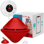 Système d'alarme de piscine BCONE® par Lifebuoy® | Certifié ASTM F2208 | Alarmes de sécurité de piscine bruyantes sur les unités de maison et de piscine | Se connecte à Alexa | Alarmes de piscine pour