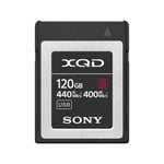 Sony G Series 120GB XQD Memory Card | Read 440 MB/s | Write 400MB/s | 4K Video