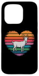 iPhone 15 Pro Retro Vintage Goat Animal Lover Farm Nature Gifts for Women Case