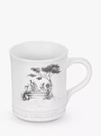 Le Creuset x Sheila Bridges Collection Harlem Toile de Jouy Ladies in  Waiting Stoneware Mug, 400ml, Black/White