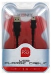 Câble USB de recharge pour manette PS3 - 3m