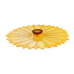 Charles Viancin - Couvercle Sunflower en Silicone -28cm- Couvercle Hermétique pour Stocker et Cuisiner vos Aliments - Sans BPA - Compatible Four, Micro-Ondes, Congélateur, Cuisinière et Lave-Vaisselle