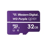 WD Purple 32GB Surveillance microSD HC - Class 10 UHS 1