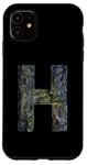 Coque pour iPhone 11 Lettre H de l'alphabet