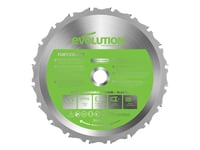  Evolution FURY® Multi-Purpose TCT Circular Saw Blade 210 x 25.4mm x 20T EVLF210