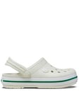 Crocs Kids Crocband - White, White, Size 1 Older