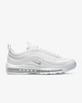 Nike Unisex Air Max 97 Trainers White/Black/Wolf Grey - Size UK 8.5