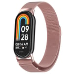 Milanese Loop Armband Xiaomi Mi Band 9 Rosa