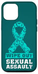 Coque pour iPhone 12/12 Pro Wipe out sexual assault, prise de conscience de l'agression