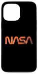 Coque pour iPhone 13 Pro Max Logo rétro de la NASA Mars Worm Patch Space Exploration Graphic