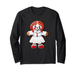 Raggedy Ann Gingerbread Cookie Long Sleeve T-Shirt