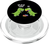 Did You Eat The Last Unicorn Funny Unicorn Dinosaur PopSockets PopGrip for MagSafe