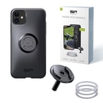 SP CONNECT Micro Stem Bundle | SPC+ | pour iPhone 11/XR | Support de téléphone Portable pour Guidon de vélo | Support de Smartphone | Support de téléphone Portable