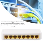 8 Port Ethernet Switch Silent Operation LAN RJ45 Splitter For Office 10 SG5