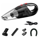 Aspirateur de voiture Portable voiture aspirateur à main puissant 8500Pa 120W avec lumière led filtre hepa en acier inoxydable pour voiture