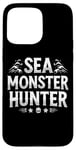 Coque pour iPhone 15 Pro Max Citation amusante de plongée Sea Monster Hunter