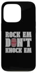 iPhone 13 Pro Rock Em Don't Knock Loves Barrel Horse Riding Barrel Racing Case