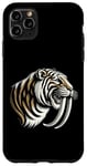 Coque pour iPhone 11 Pro Max Sabertooth Puissant Rugissement Épique