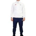 Nike Psg Mnk Dry STRK TRK Suit W Cl Tracksuit - White/Midnight Navy/University Red, Small