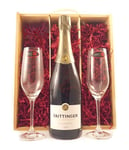 2016 Taittinger Brut Millésimé Vintage Champagne 2016 with Two Riedel Crystal