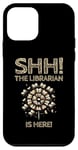 iPhone 12 mini The Librarian Is Here Library Book Reading Books Bibliophile Case