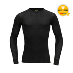 Devold Wool Mesh 190 Shirt ulltrøye herre Caviar GO 151 224 A 960A L 2024