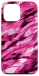 iPhone 13 Pro Max Camo in Hot Pink Case