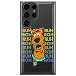 ERT GROUP mobile phone case for Samsung S23 ULTRA original and officially Licensed Scooby Doo pattern 003 optimally adapted to the shape of the mobile phone, partially transparent